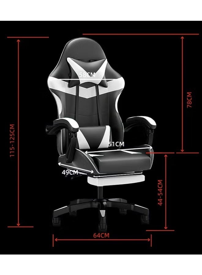 rayze Gaming Chair Computer Chair Ergonomic High Back Gaming Chairs Reclining & Height Adjustable Computer Chair 360° Rotation with Neck and Lumbar Support - Image 4